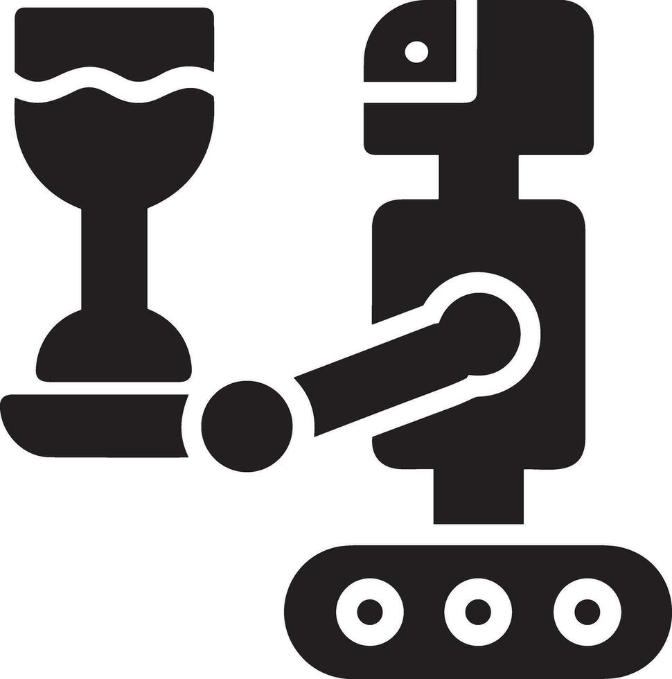 künstlich Intelligenz Symbol Symbol Vektor Bild. Illustration von das Gehirn Roboter Lernen Mensch Clever Algorithmus Design Bild.