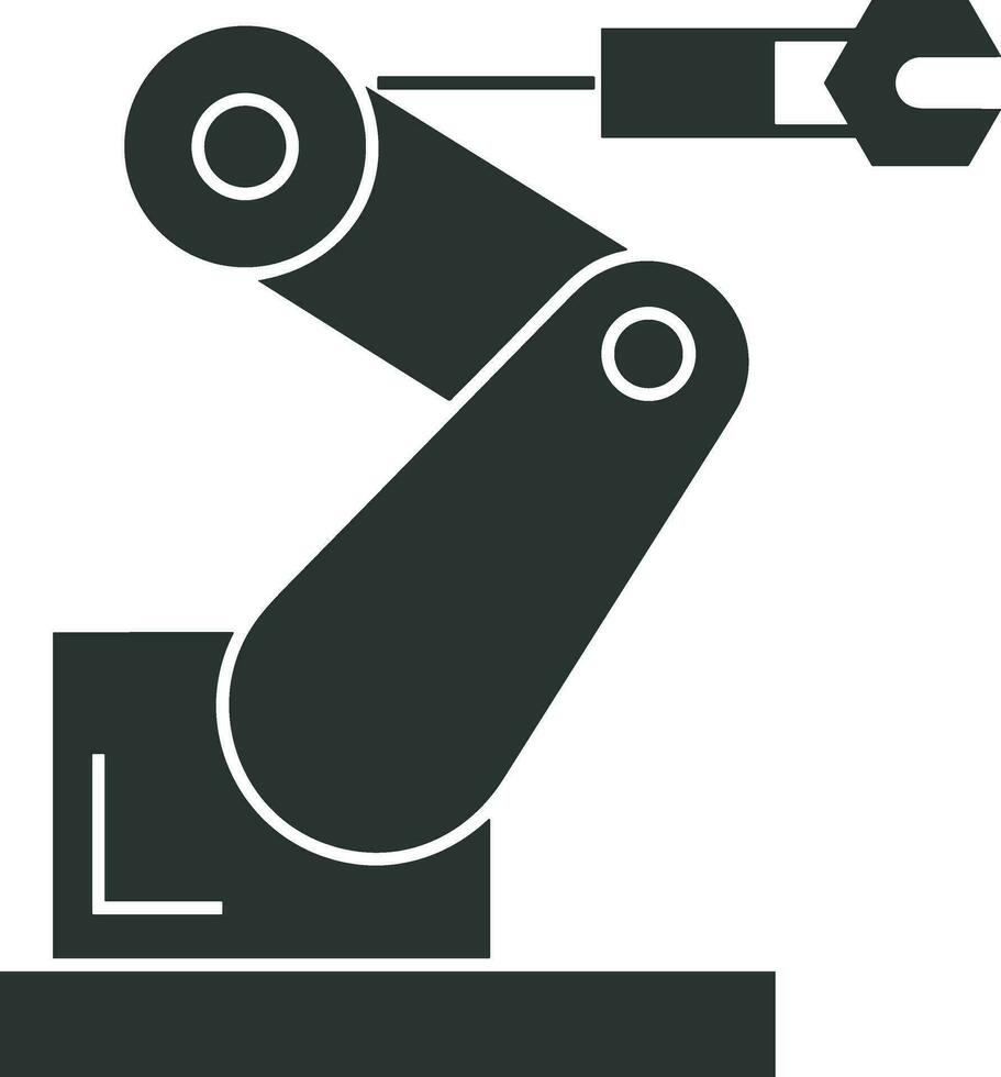 künstlich Intelligenz Symbol Symbol Vektor Bild. Illustration von das Gehirn Roboter Lernen Mensch Clever Algorithmus Design Bild.