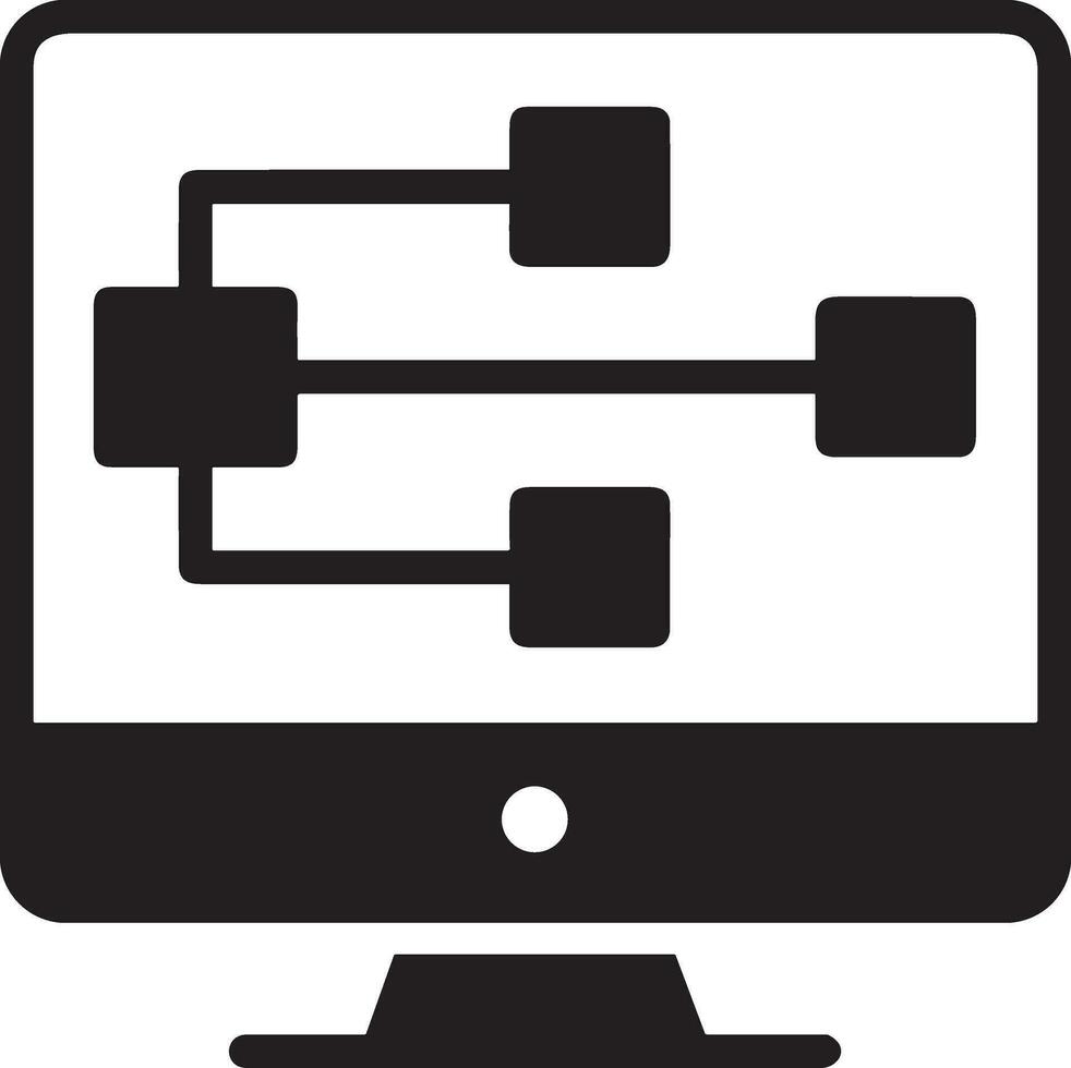 artificiell intelligens ikon symbol vektor bild. illustration av de hjärna robot inlärning mänsklig smart algoritm design bild.