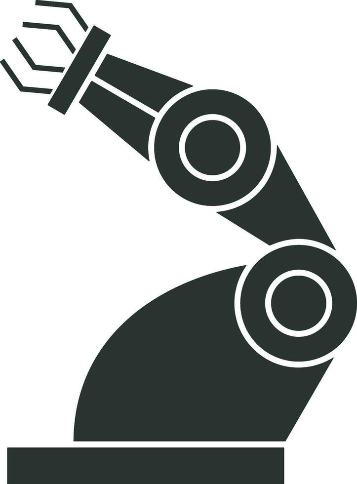 künstlich Intelligenz Symbol Symbol Vektor Bild. Illustration von das Gehirn Roboter Lernen Mensch Clever Algorithmus Design Bild.