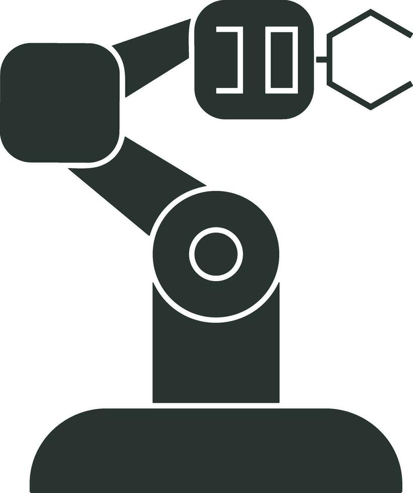 artificiell intelligens ikon symbol vektor bild. illustration av de hjärna robot inlärning mänsklig smart algoritm design bild.