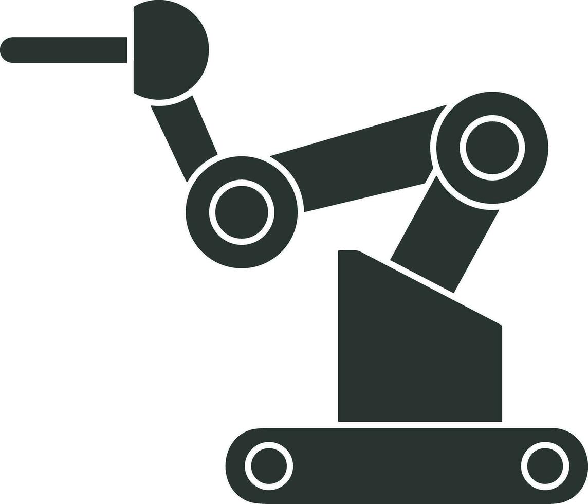 künstlich Intelligenz Symbol Symbol Vektor Bild. Illustration von das Gehirn Roboter Lernen Mensch Clever Algorithmus Design Bild.