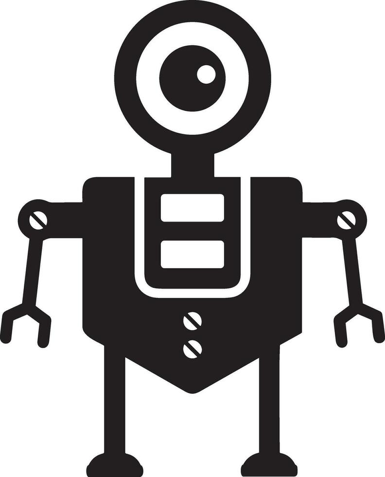 künstlich Intelligenz Symbol Symbol Vektor Bild. Illustration von das Gehirn Roboter Lernen Mensch Clever Algorithmus Design Bild.