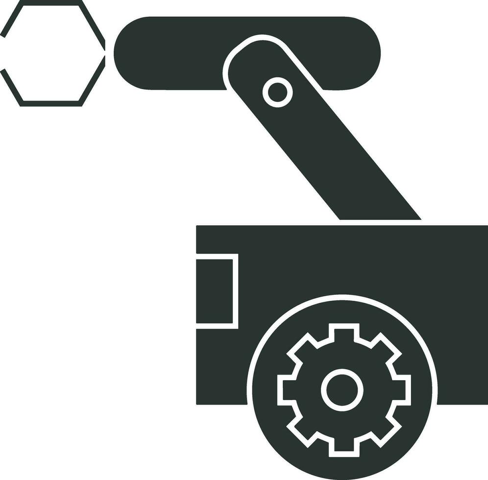 artificiell intelligens ikon symbol vektor bild. illustration av de hjärna robot inlärning mänsklig smart algoritm design bild.