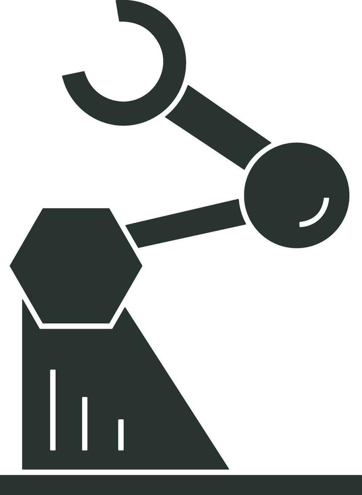 künstlich Intelligenz Symbol Symbol Vektor Bild. Illustration von das Gehirn Roboter Lernen Mensch Clever Algorithmus Design Bild.