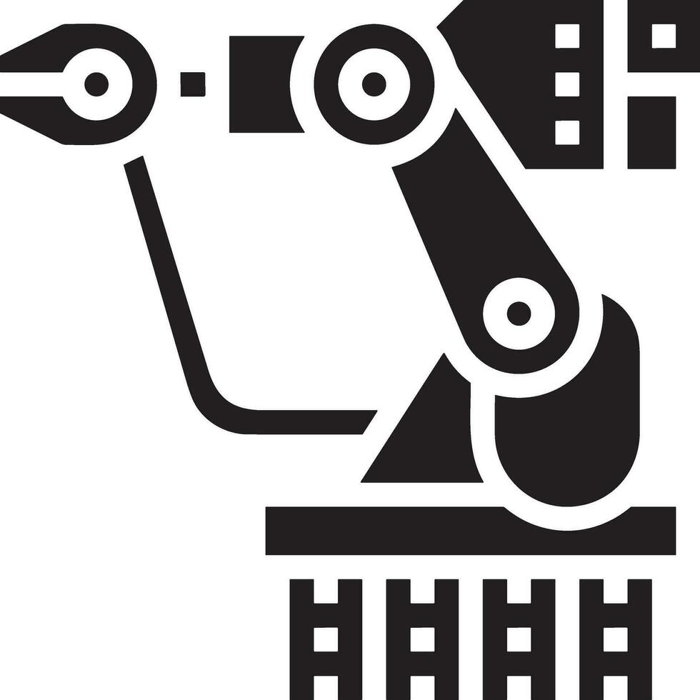 künstlich Intelligenz Symbol Symbol Vektor Bild. Illustration von das Gehirn Roboter Lernen Mensch Clever Algorithmus Design Bild.