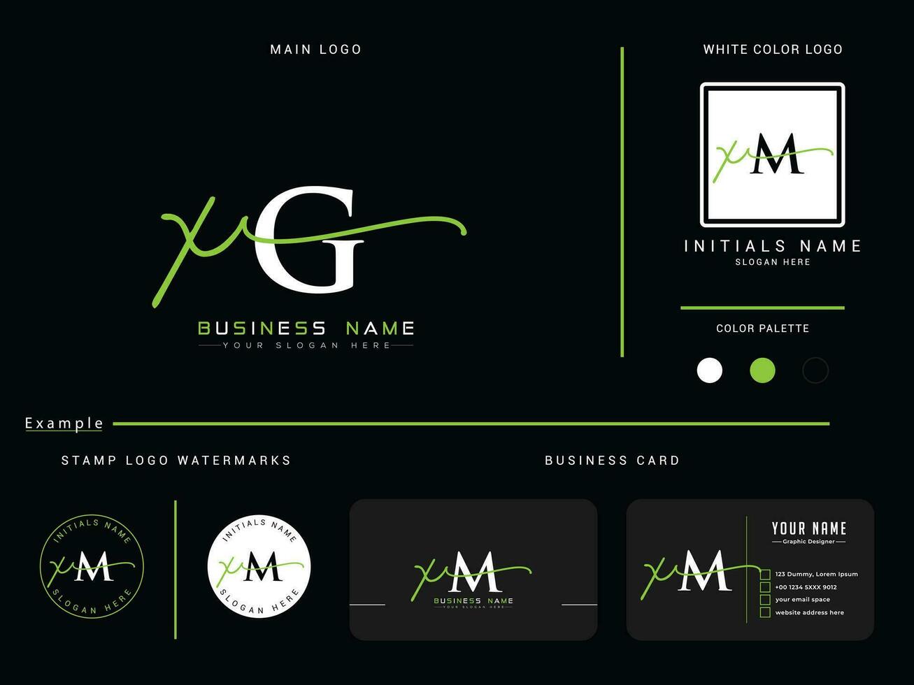 minimalistisch xg Logo Brief, Monogramm xg gx Luxus Kreis Logo Symbol Vektor