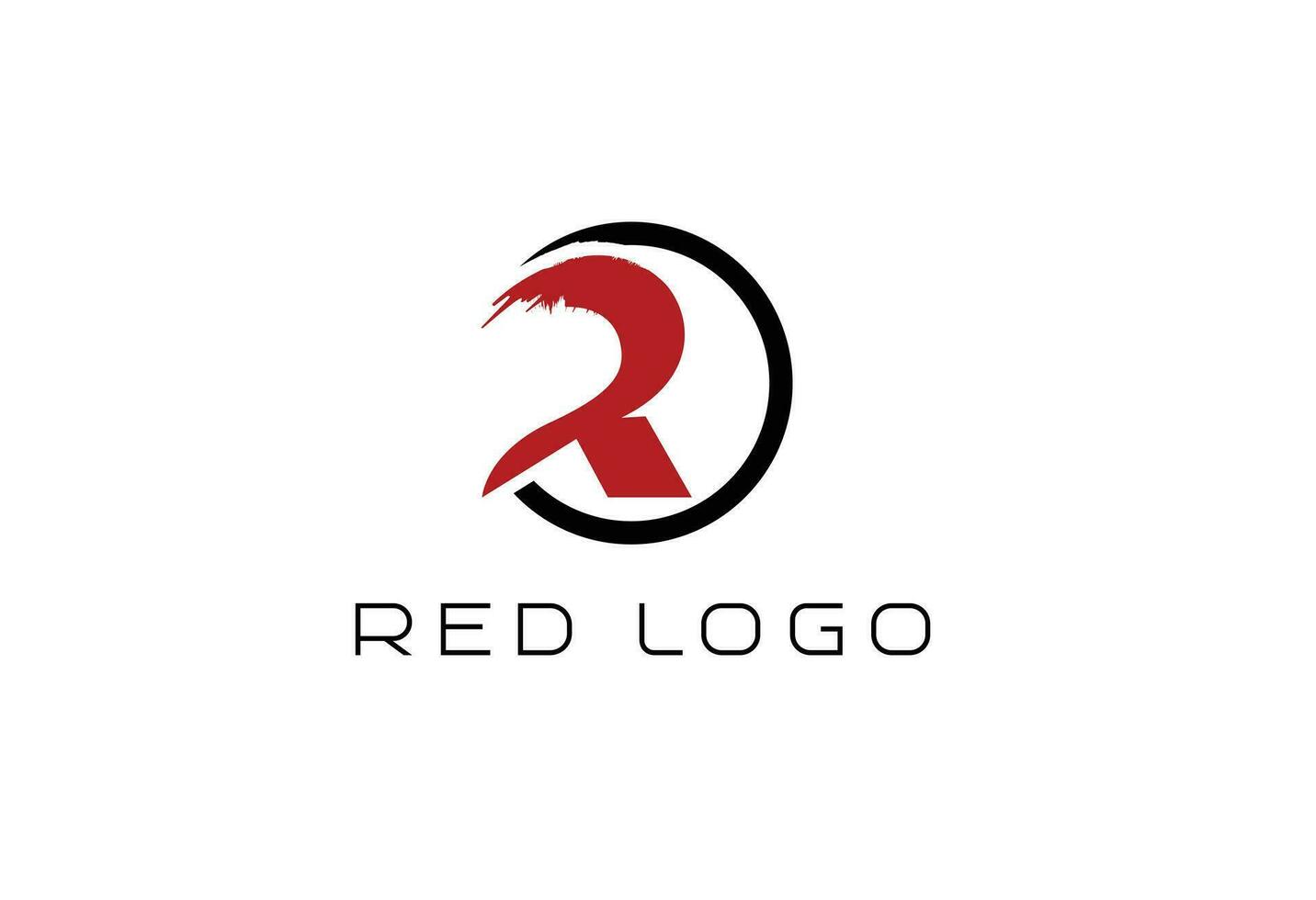 Brief r Logo martisch Kunst Konzepte vektor