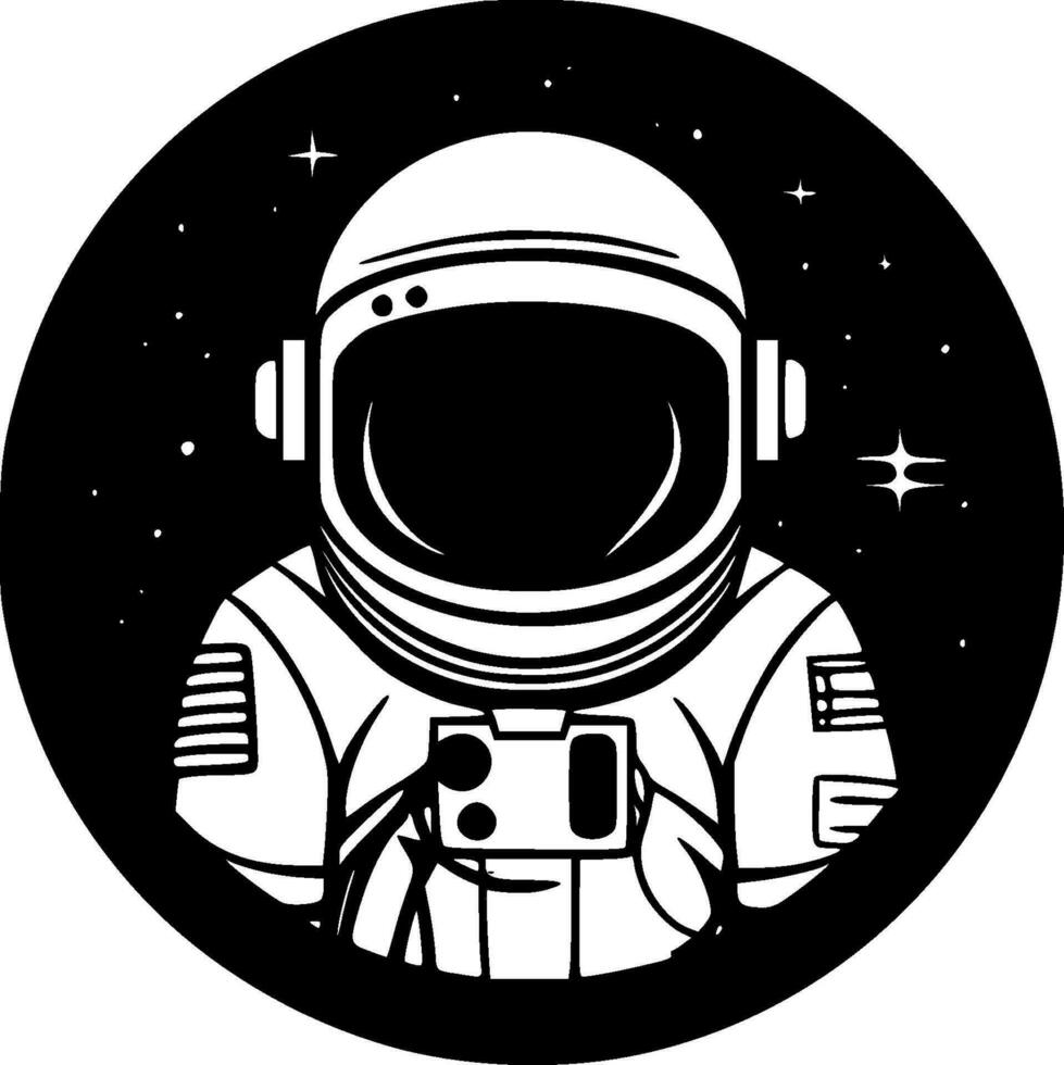 Astronaut - - hoch Qualität Vektor Logo - - Vektor Illustration Ideal zum T-Shirt Grafik