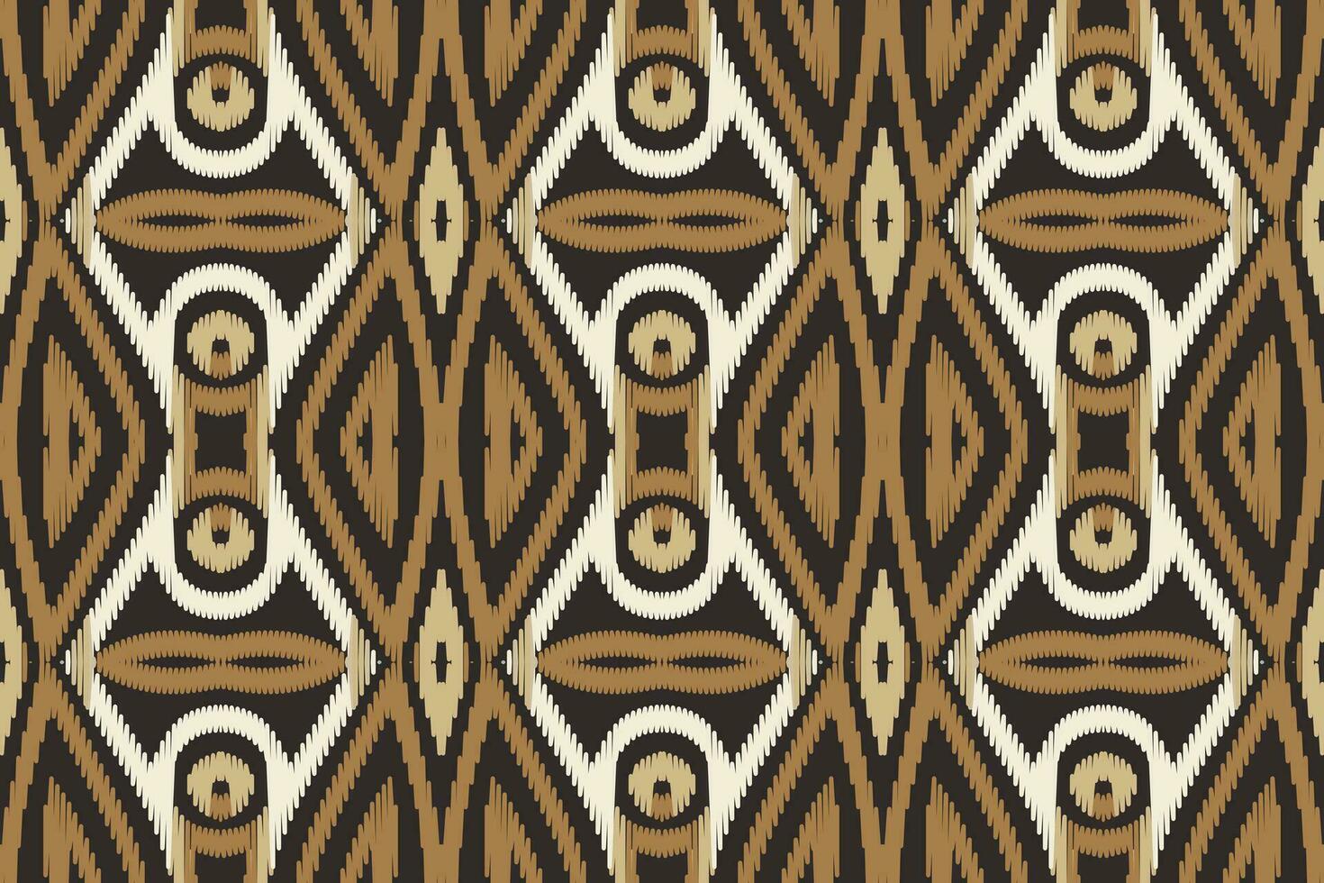 motiv ikat sömlös mönster broderi bakgrund. ikat ram geometrisk etnisk orientalisk mönster traditionell.aztec stil abstrakt vektor design för textur, tyg, kläder, inslagning, sarong.