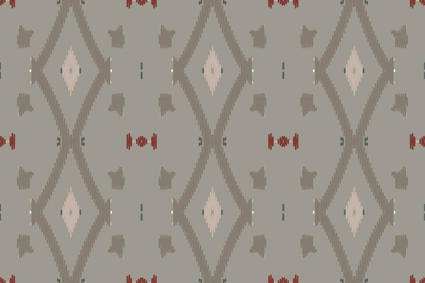 Motiv Ikat nahtlos Muster Stickerei Hintergrund. Ikat nahtlos Muster geometrisch ethnisch orientalisch Muster traditionell. Ikat aztekisch Stil Design zum drucken Textur, Stoff, Saree, Sari, Teppich. vektor