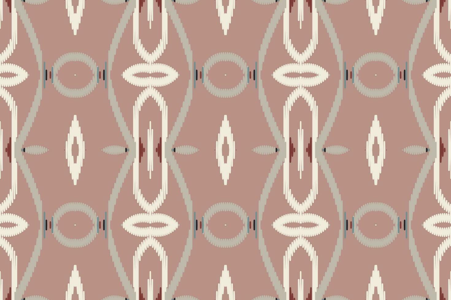 Ikat nahtlos Muster Stickerei Hintergrund. Ikat drucken geometrisch ethnisch orientalisch Muster traditionell.aztekisch Stil abstrakt Vektor illustration.design zum Textur, Stoff, Kleidung, Verpackung, Sarong.