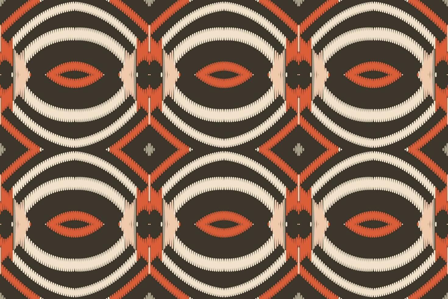 ikat damast- broderi bakgrund. ikat sparre geometrisk etnisk orientalisk mönster traditionell.aztec stil abstrakt vektor illustration.design för textur, tyg, kläder, inslagning, sarong.