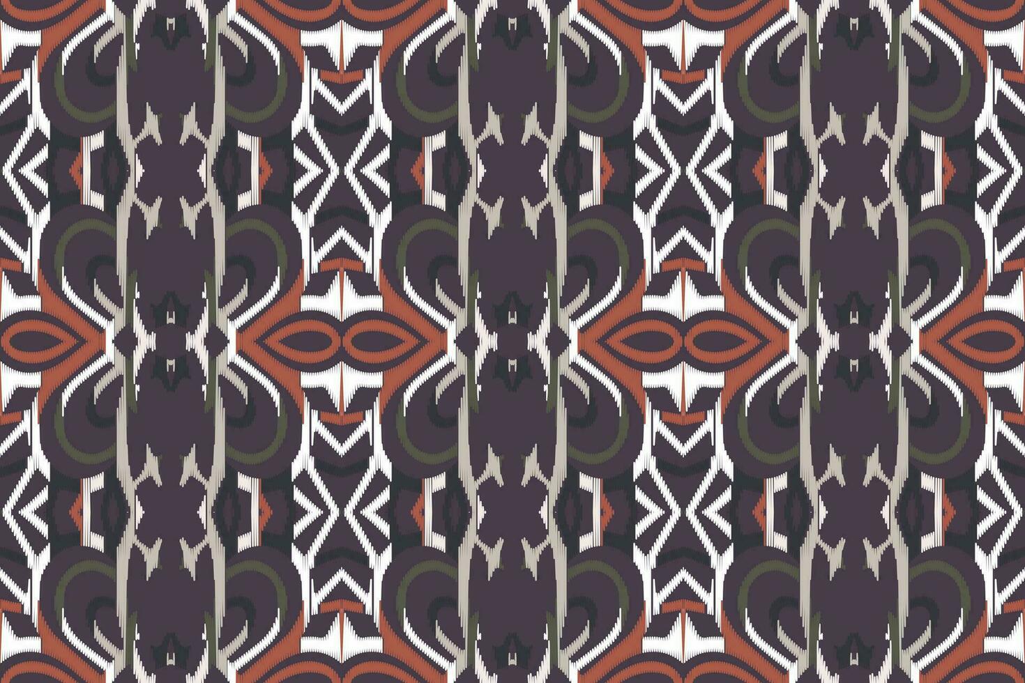 Ikat Damast Paisley Stickerei Hintergrund. Ikat Muster geometrisch ethnisch orientalisch Muster traditionell.aztekisch Stil abstrakt Vektor illustration.design zum Textur, Stoff, Kleidung, Verpackung, Sarong.