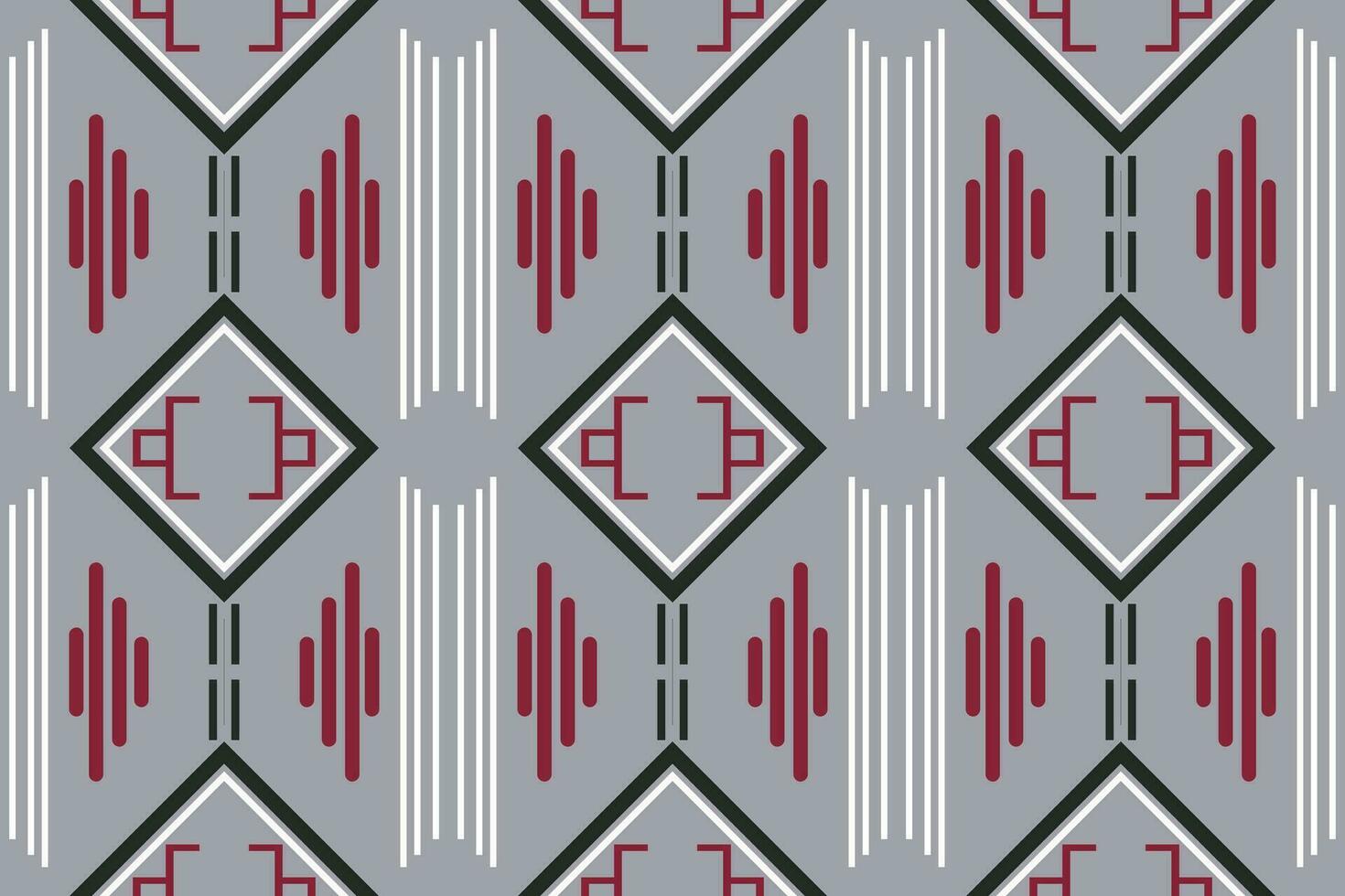 ethnisch Muster Philippinen Textil. traditionell gemustert einheimisch amerikanisch Kunst es ist ein Muster erstellt durch kombinieren geometrisch Formen. erstellen schön Stoff Muster. Design zum drucken. vektor