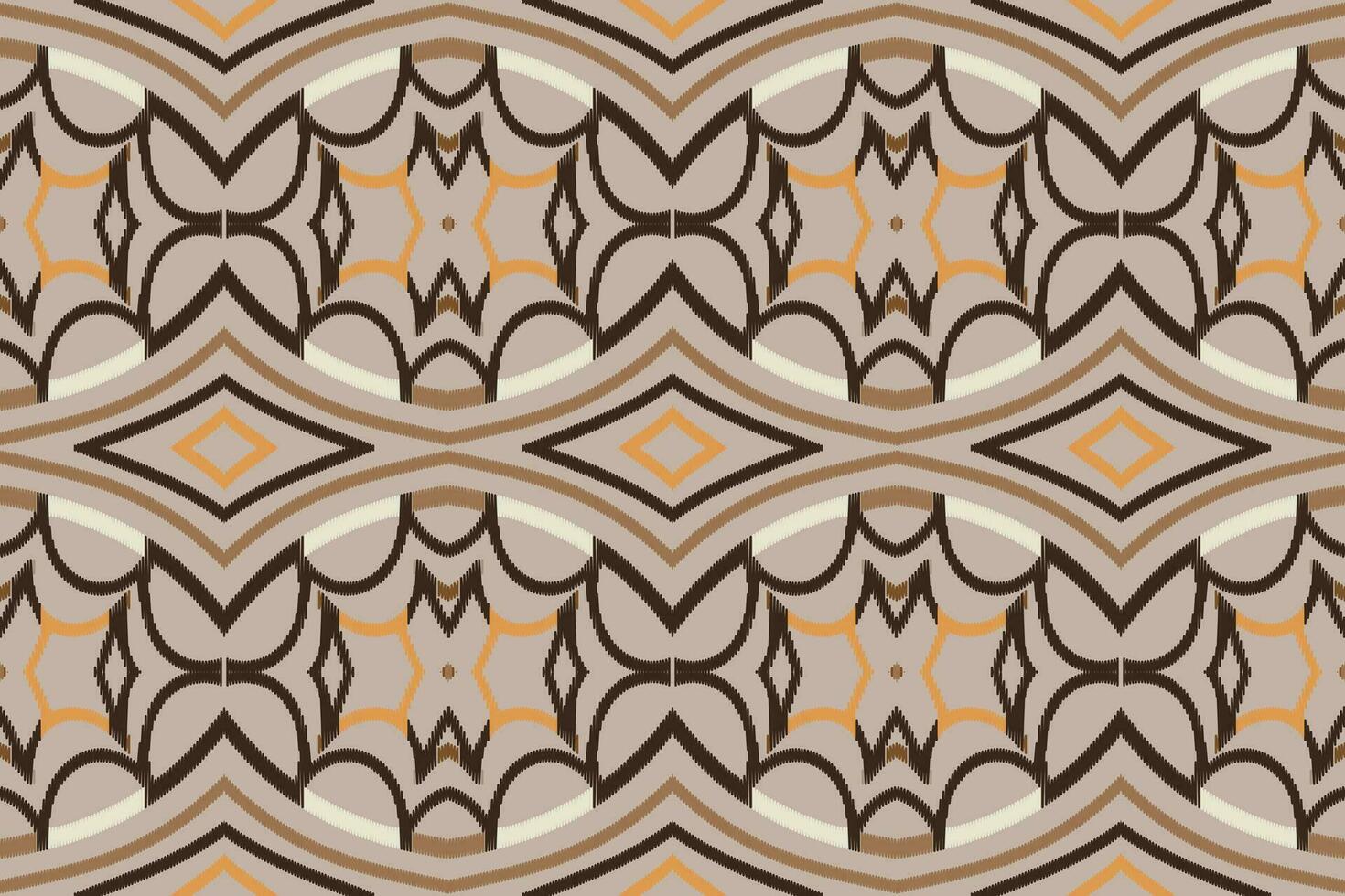 ikat blommig paisley broderi bakgrund. ikat aztec geometrisk etnisk orientalisk mönster traditionell. ikat aztec stil abstrakt design för skriva ut textur, tyg, saree, sari, matta. vektor