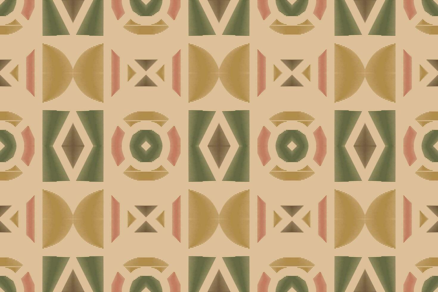 ikat blommig paisley broderi bakgrund. ikat tyg geometrisk etnisk orientalisk mönster traditionell. ikat aztec stil abstrakt design för skriva ut textur, tyg, saree, sari, matta. vektor
