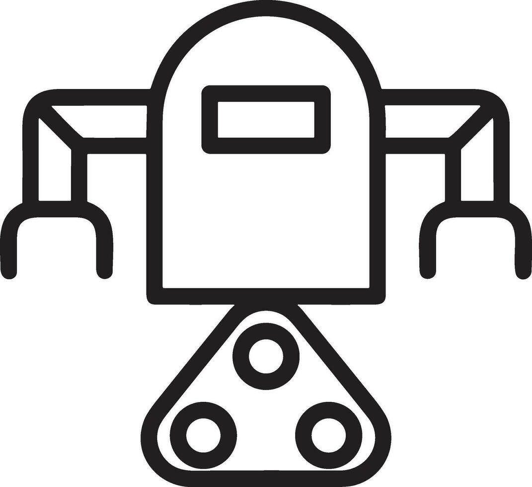 artificiell intelligens ikon symbol vektor bild. illustration av de hjärna robot inlärning mänsklig smart algoritm design bild.