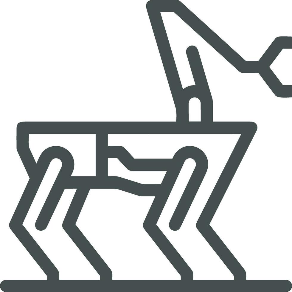 artificiell intelligens ikon symbol vektor bild. illustration av de hjärna robot inlärning mänsklig smart algoritm design bild.