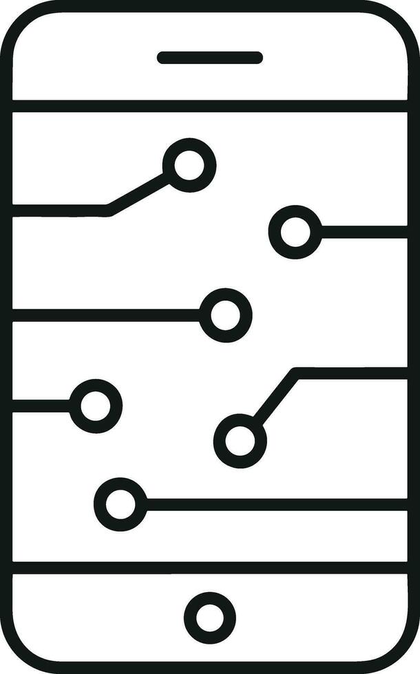 artificiell intelligens ikon symbol vektor bild. illustration av de hjärna robot inlärning mänsklig smart algoritm design bild.