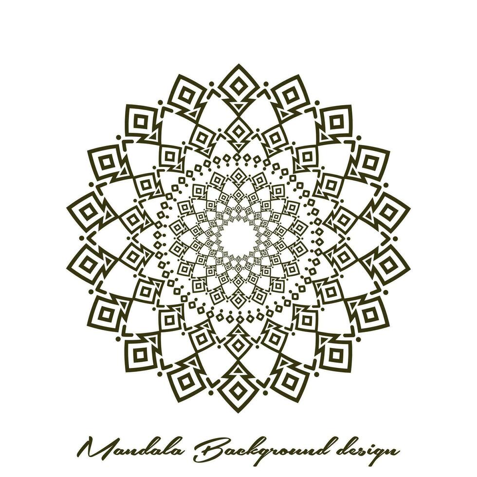 minimalistisch Einfachheit islamisch Mandala Hintergründe. indisch aufwendig Einladung Gradient Mandala Hintergründe. Hintergrund Illustration Muster. vektor