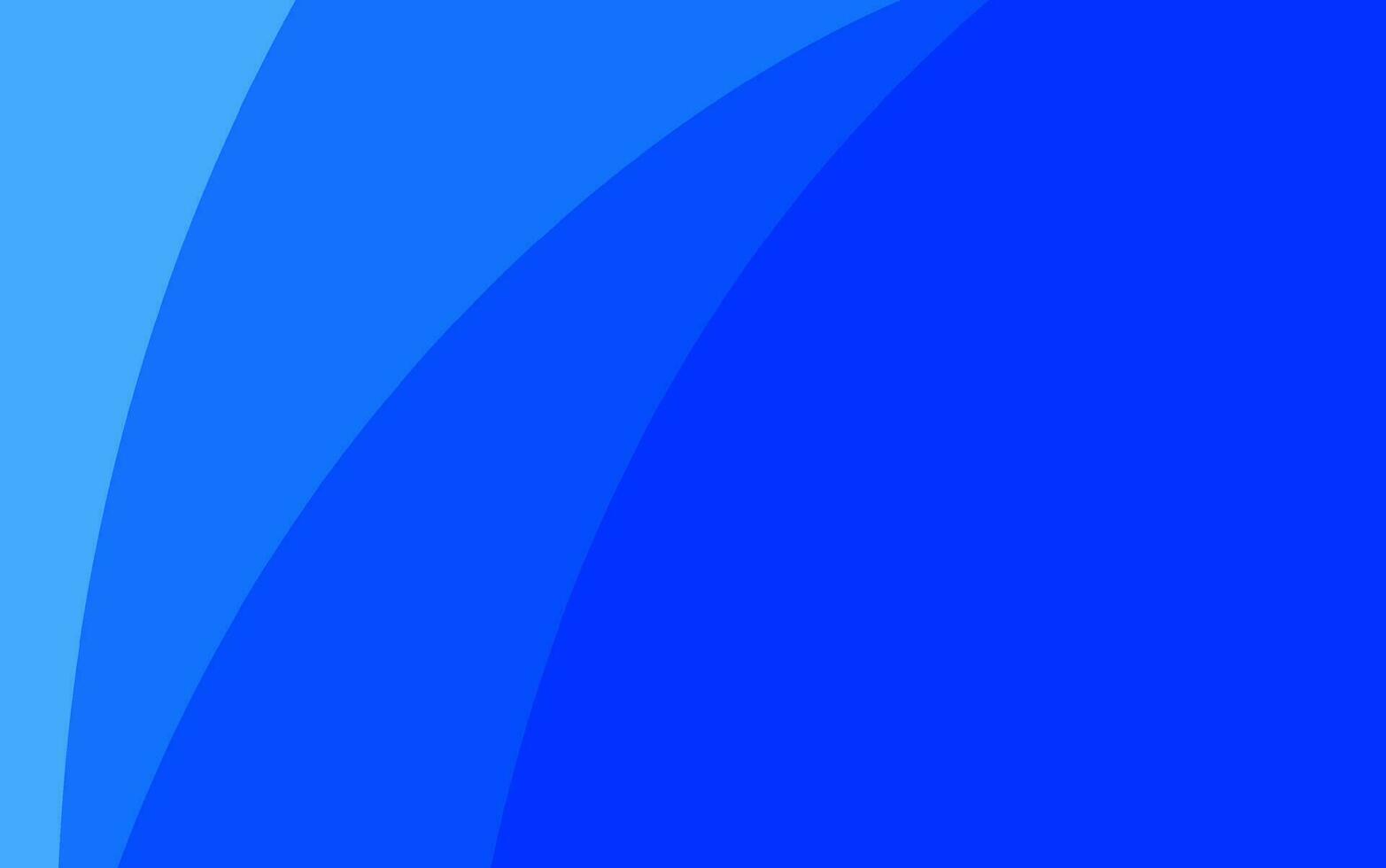 abstrakt böjd rader, modern minimalistisk blå bakgrund vektor