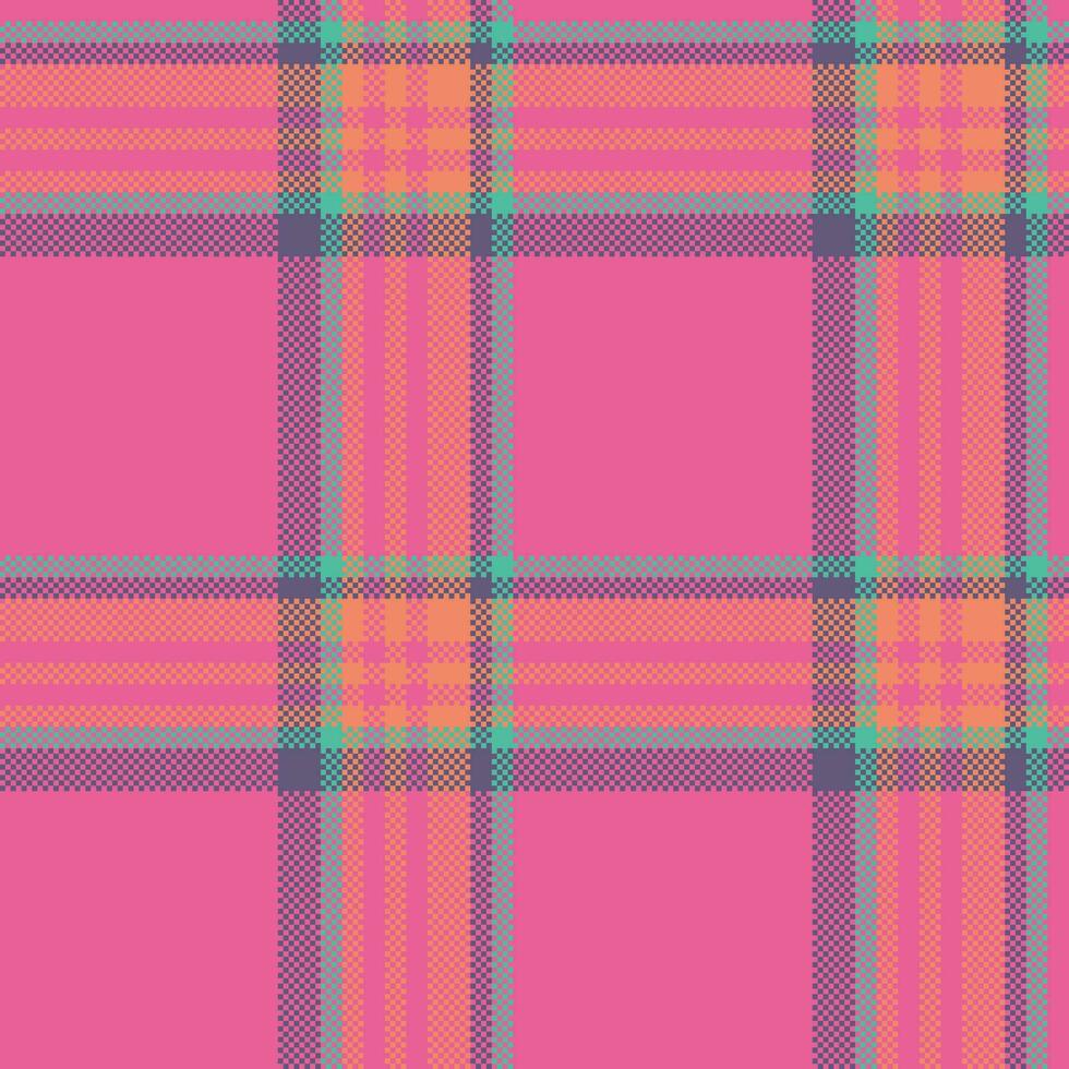 pläd kolla upp tyg av tartan textur mönster med en vektor textil- sömlös bakgrund.