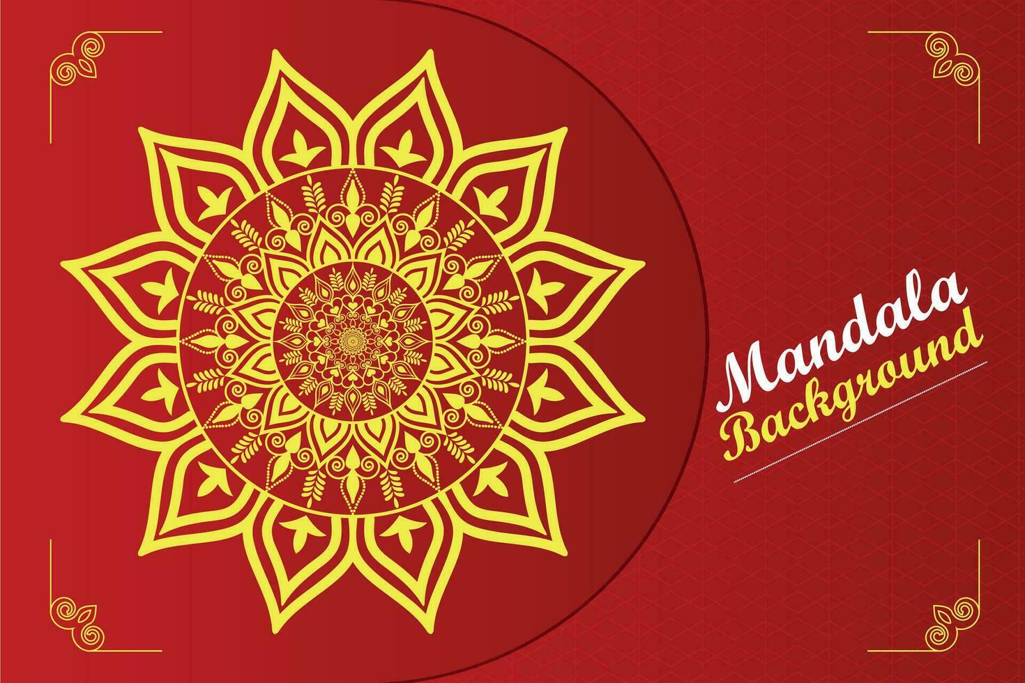 kreativ, modern, abstrakt und Fachmann Färbung Luxus Zier Mandala Hintergrund Design oder Muster Design Vektor