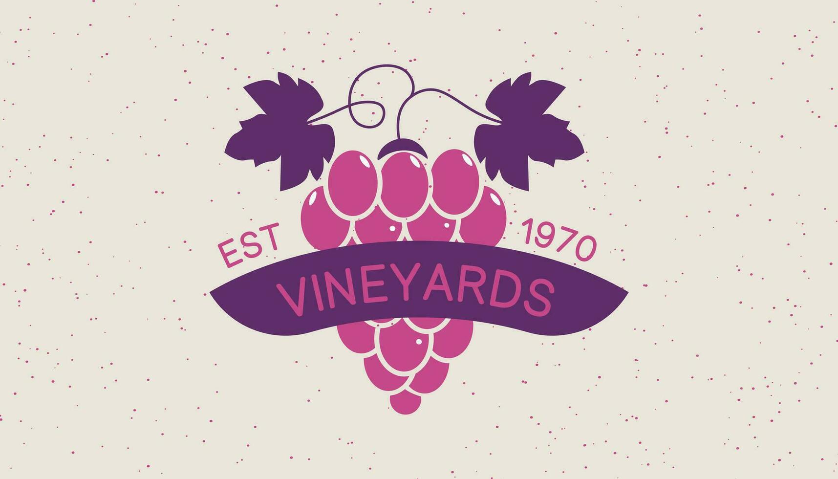 vingårdar organisk och naturlig vindruvor för dryck vektor