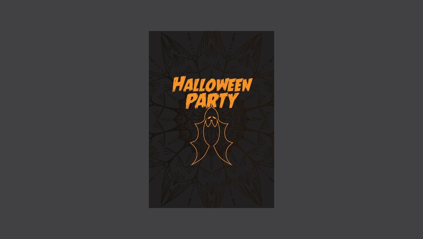 Halloween-Party, Set von drei hellen Bannern. Vektor-Banner-Design. vektor