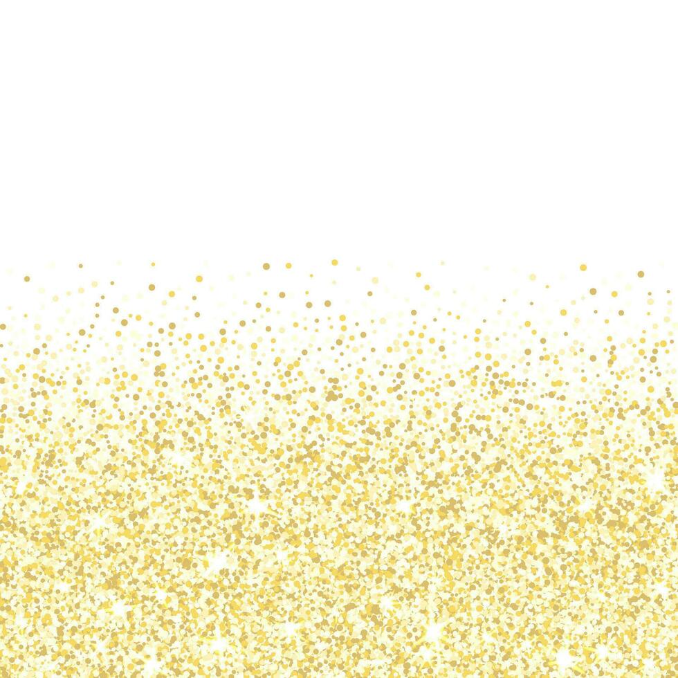 Gold Glitter Textur Hintergrund vektor