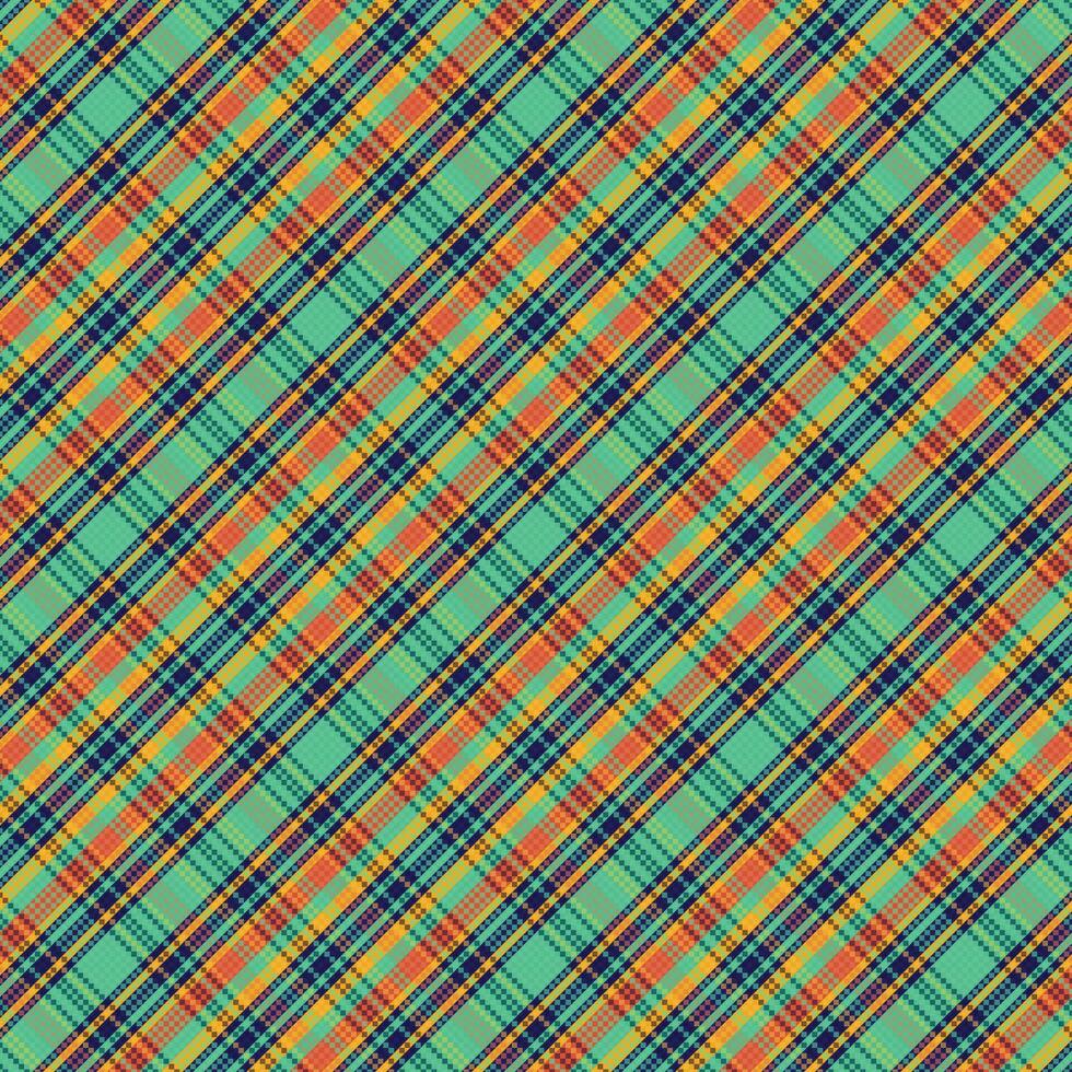 Tartan-Karomuster mit Textur und Naturfarbe. vektor