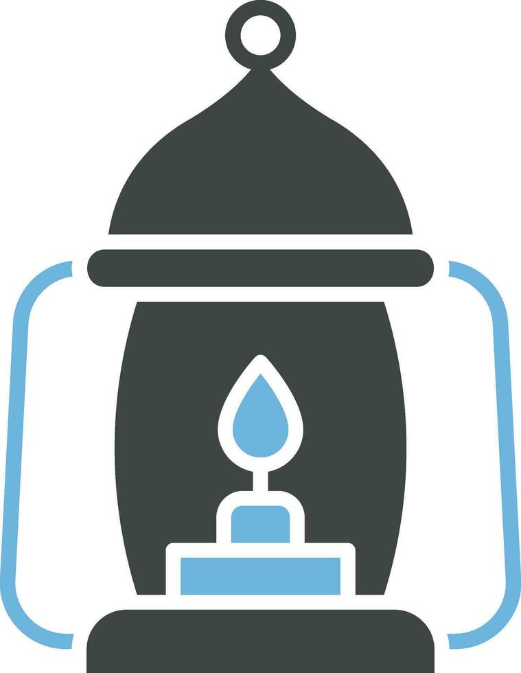 Öl Lampe Symbol Vektor Bild. geeignet zum Handy, Mobiltelefon Apps, Netz Apps und drucken Medien.