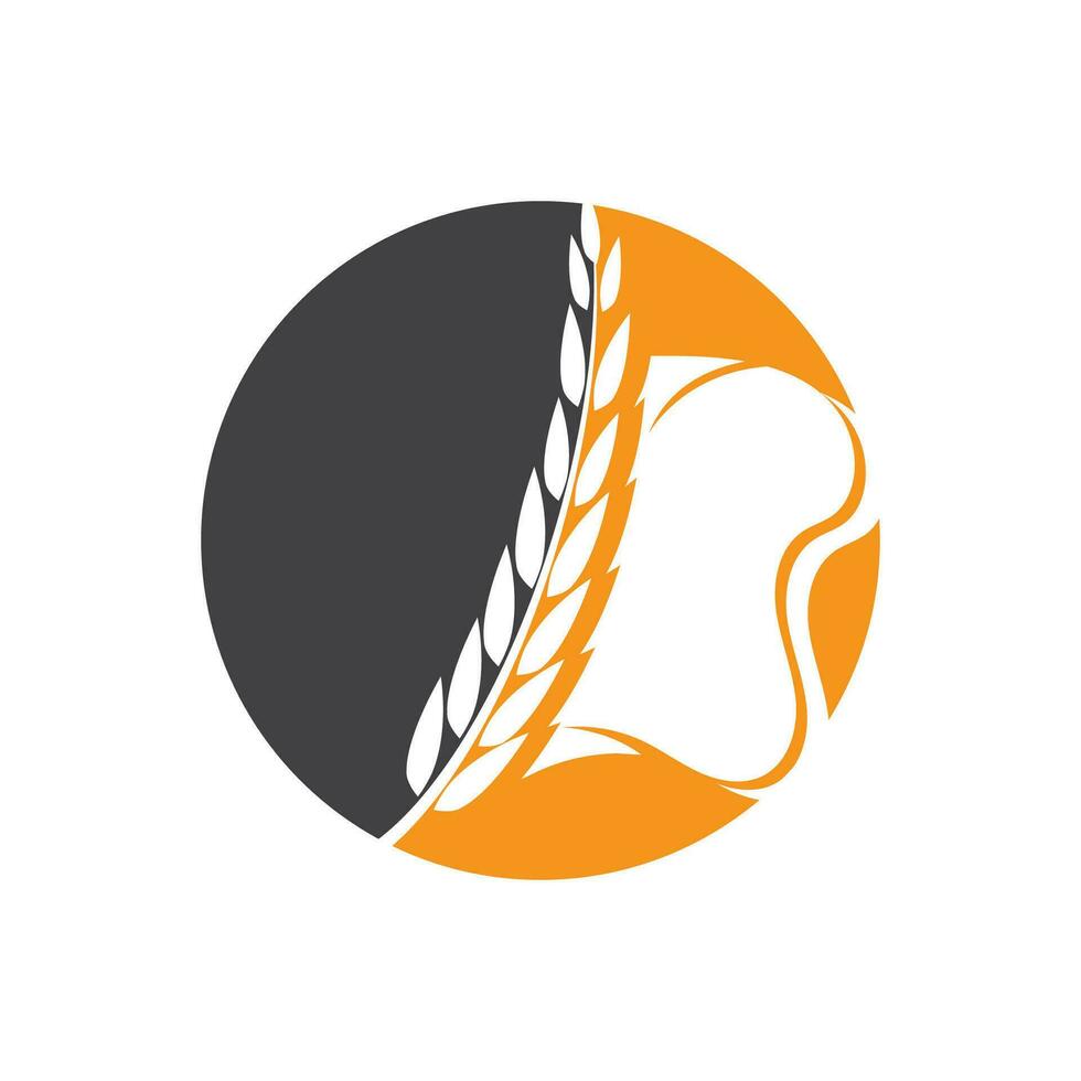 Brot Logo und Symbol vektor