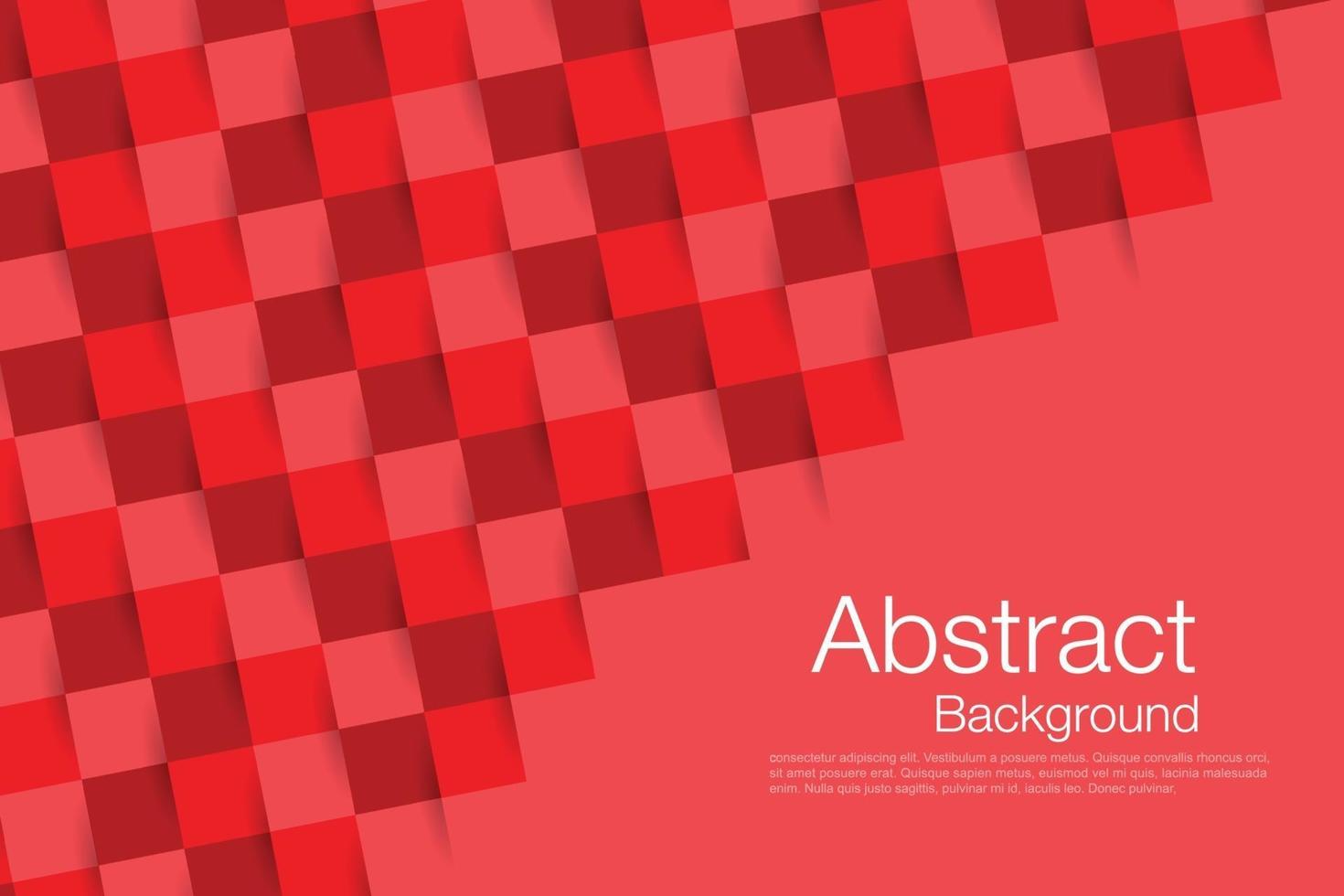 röd abstrakt konsistens. vektor bakgrund 3d papper konst stil.