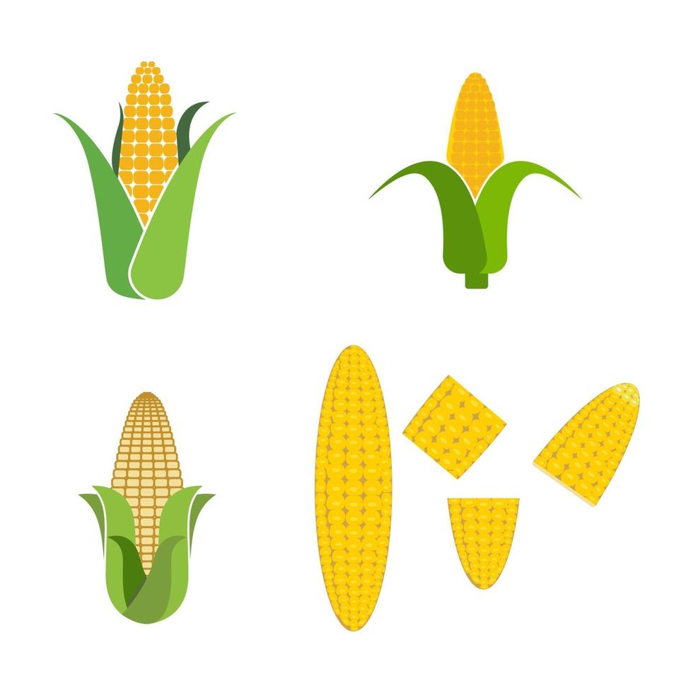 Landwirtschaft Mais Vektor Icon Design