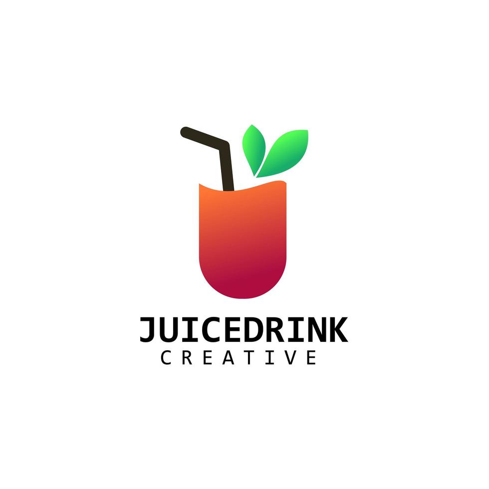 drink logotyp mall design vektor ikon illustration