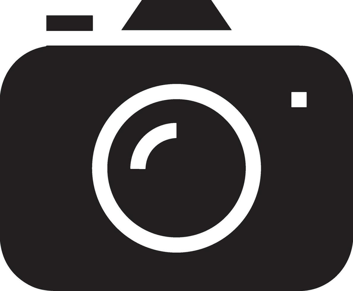 kamera fotografi ikon symbol vektor bild. illustration av multimedia fotografisk lins grafisk design bild