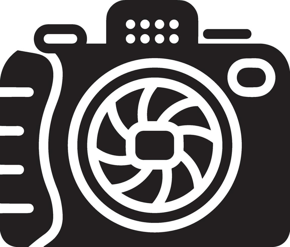 kamera fotografi ikon symbol vektor bild. illustration av multimedia fotografisk lins grafisk design bild