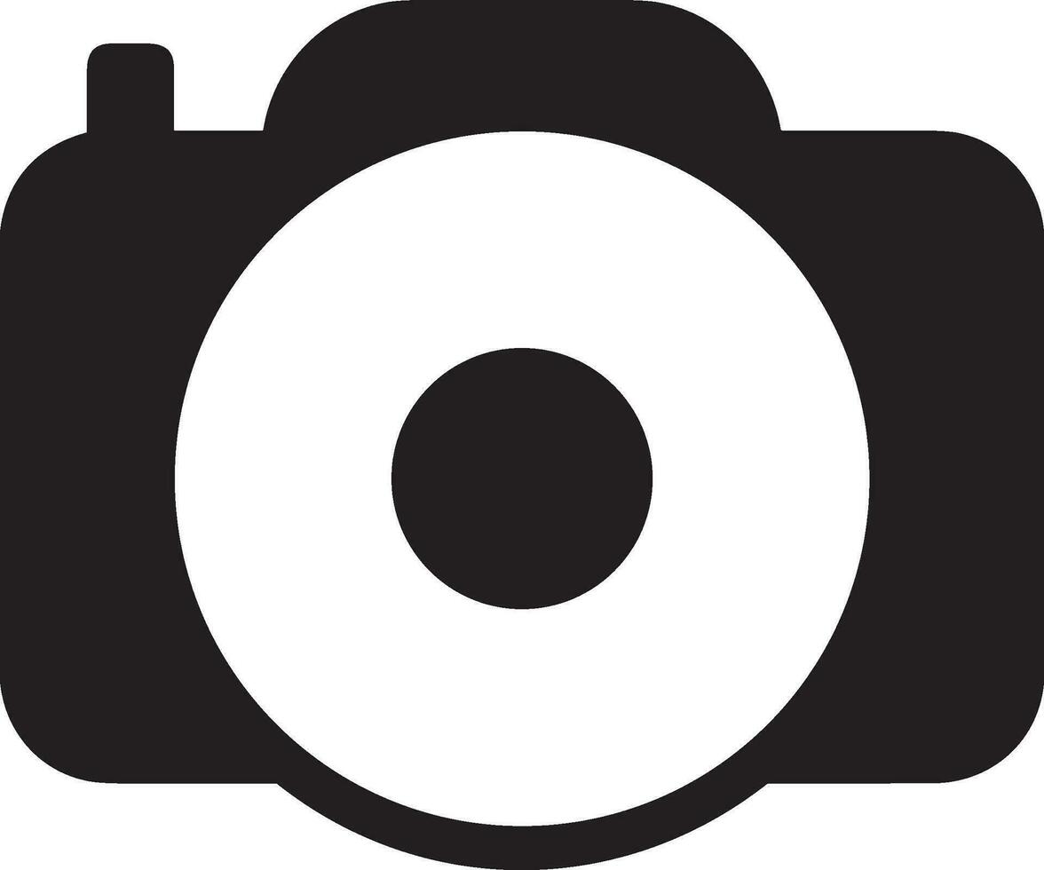 kamera fotografi ikon symbol vektor bild. illustration av multimedia fotografisk lins grafisk design bild