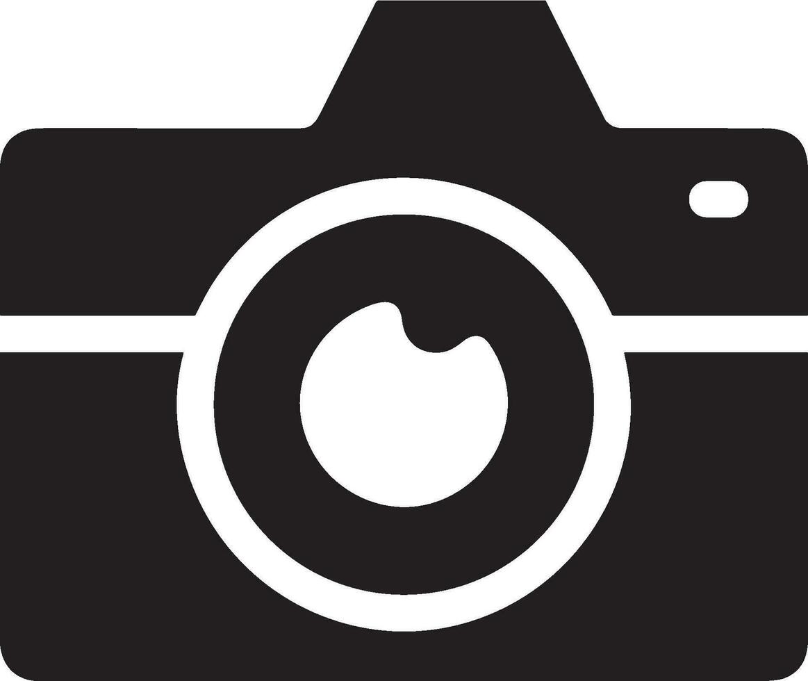 kamera fotografi ikon symbol vektor bild. illustration av multimedia fotografisk lins grafisk design bild