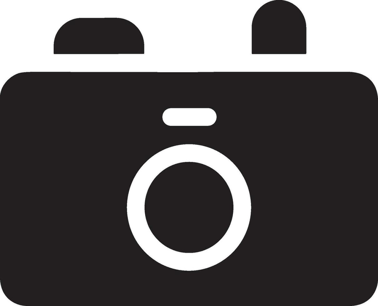 kamera fotografi ikon symbol vektor bild. illustration av multimedia fotografisk lins grafisk design bild