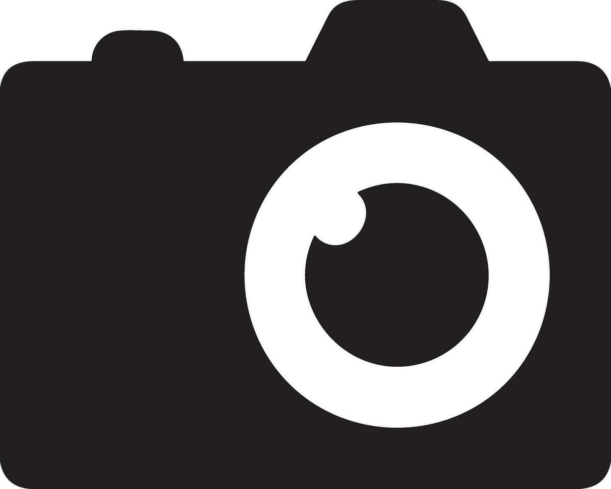 Kamera Fotografie Symbol Symbol Vektor Bild. Illustration von Multimedia fotografisch Linse Grafik Design Bild