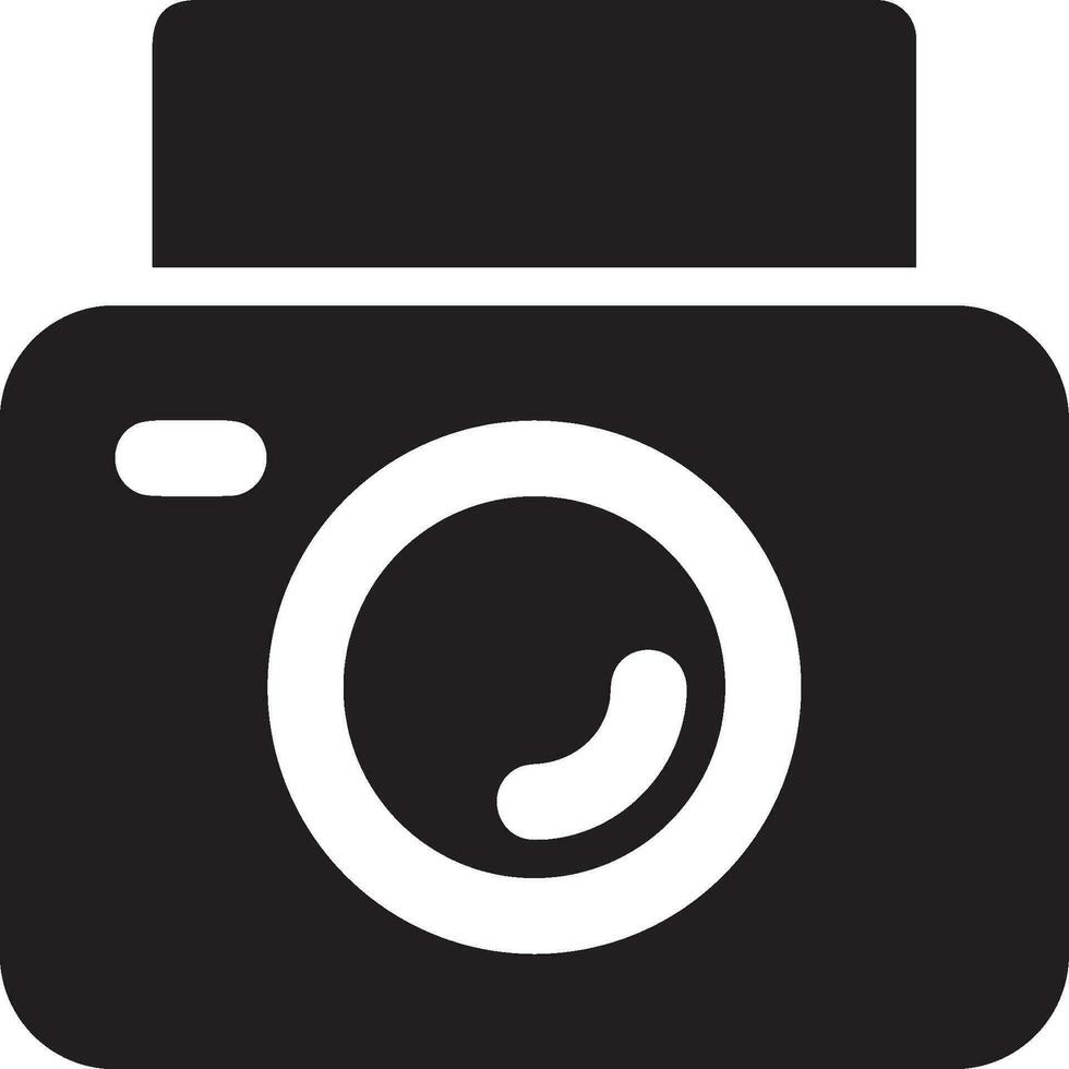 kamera fotografi ikon symbol vektor bild. illustration av multimedia fotografisk lins grafisk design bild