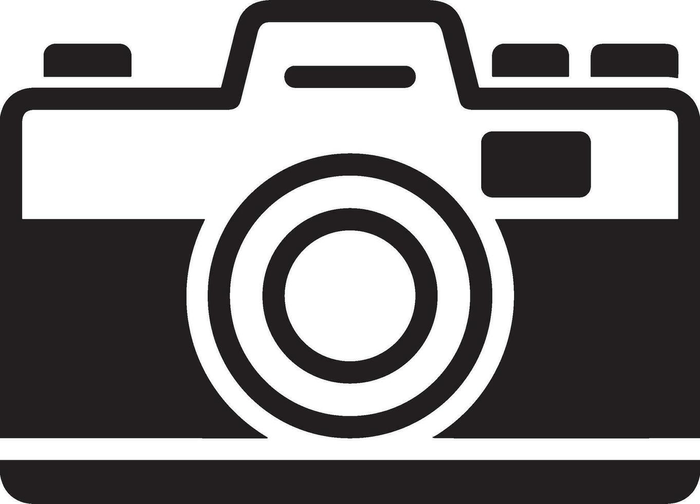 kamera fotografi ikon symbol vektor bild. illustration av multimedia fotografisk lins grafisk design bild