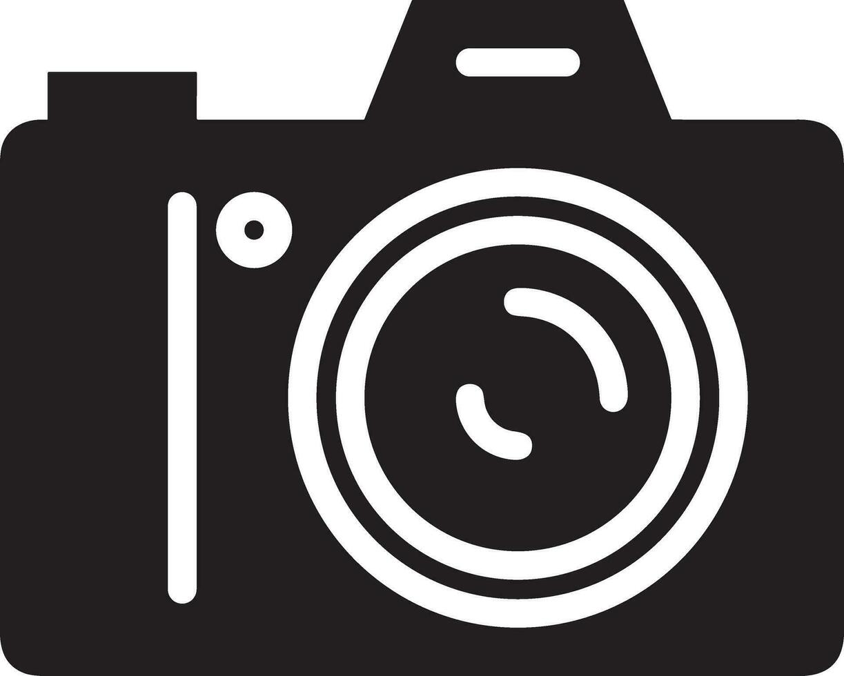 Kamera Fotografie Symbol Symbol Vektor Bild. Illustration von Multimedia fotografisch Linse Grafik Design Bild