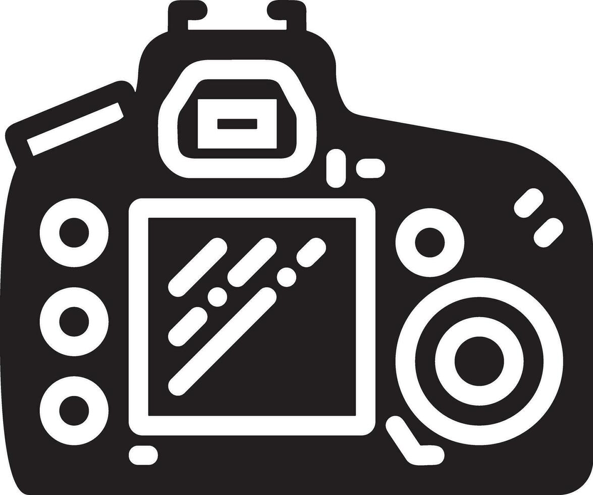 kamera fotografi ikon symbol vektor bild. illustration av multimedia fotografisk lins grafisk design bild