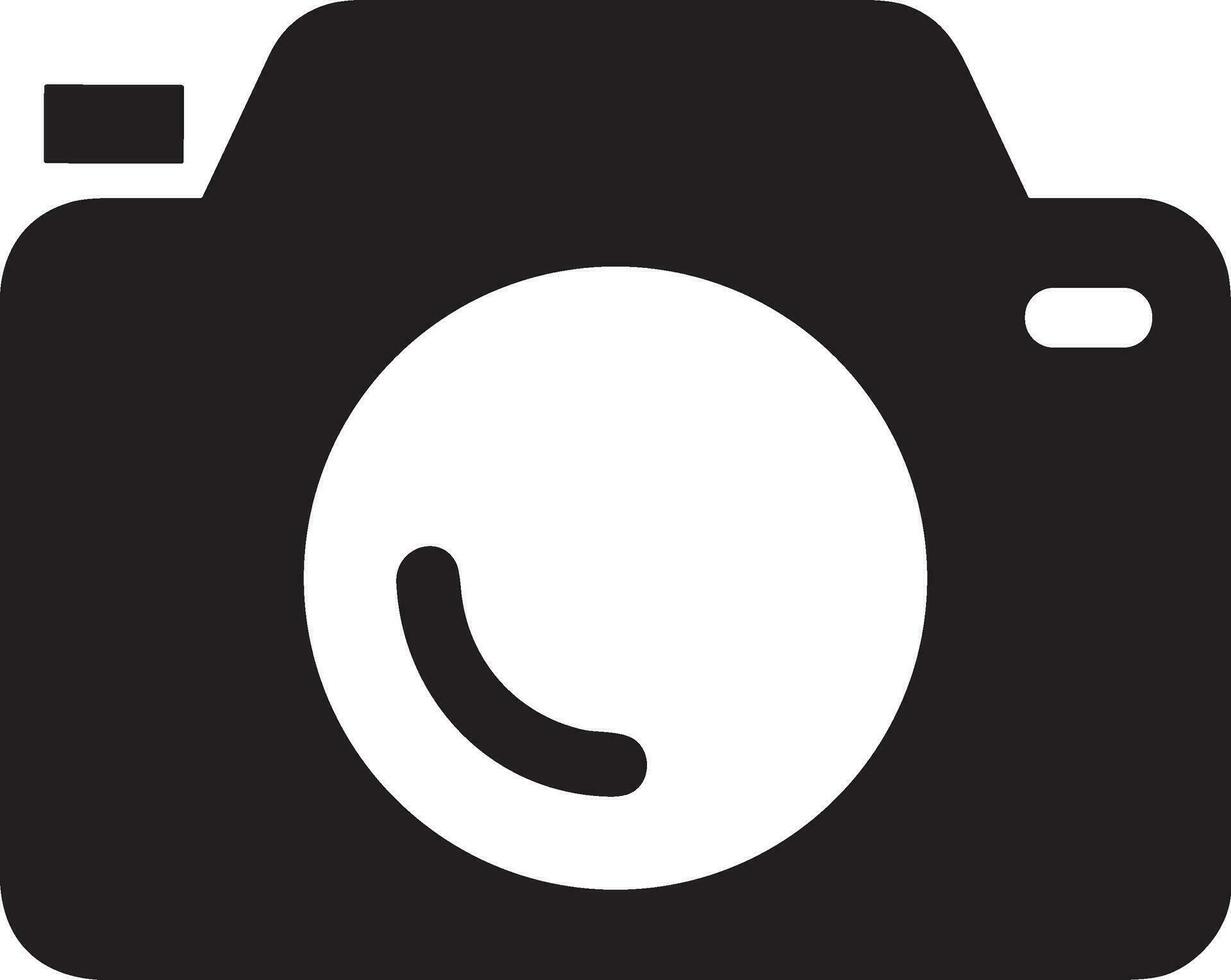 kamera fotografi ikon symbol vektor bild. illustration av multimedia fotografisk lins grafisk design bild