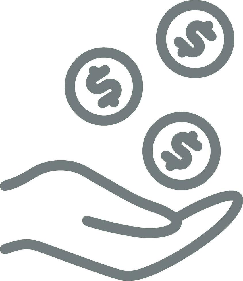 Geld Austausch Zahlung Symbol Symbol Vektor Bild. Illustration von das Dollar Währung Münze Grafik Design Bild