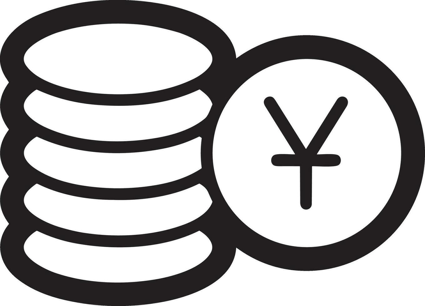 Geld Austausch Zahlung Symbol Symbol Vektor Bild. Illustration von das Dollar Währung Münze Grafik Design Bild